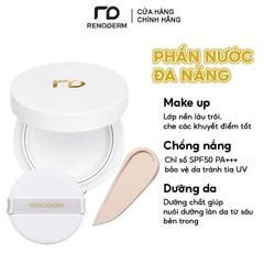 Phấn Nước Cushion Renoderm Day Long BB Cream Silver SPF 50/PA+++ 15g Tone Da Sáng