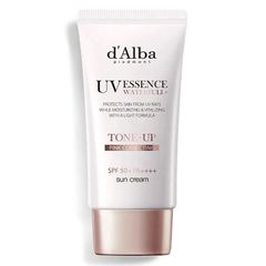 Kem Chống Nắng D'Alba UV Essence Waterfull+ Tone Up Pink Correcting 50ml
