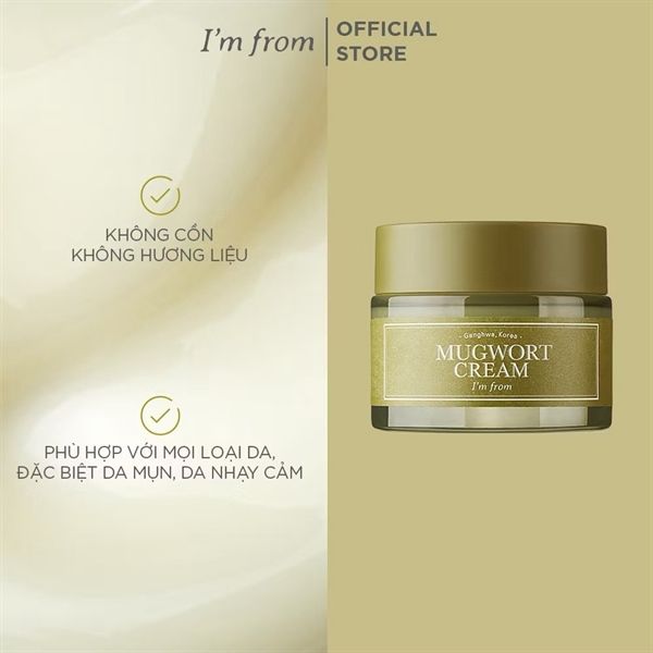 Kem dưỡng I'm From mugwort cream 50g