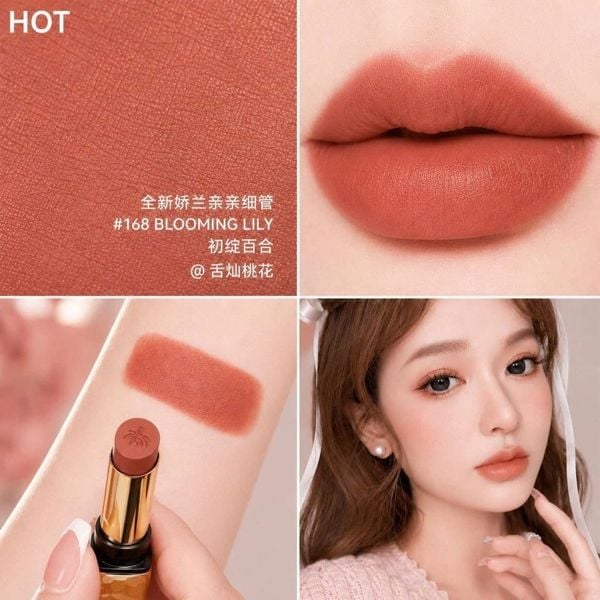 Son thỏi Guerlain Kiss Kiss Blur Matte Lips #559-red bouquet