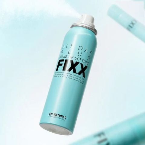 Xịt Khóa Nền Fixx Mịn Lì So Natural All Day BLUR Make Up Setting 75ml