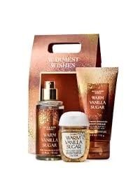 Set 3 món bath&body works Warm Vanlla Sugar