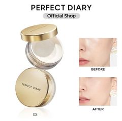 Phấn Phủ Bột Perfect Diary Weightless Soft Velvet Blurring Loose powder#02