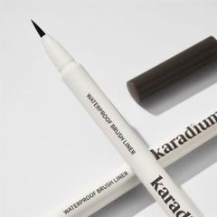 [NEW]￼Phiên Bản Mới Vỏ Xám - Bút Kẻ Mắt Nước Nét Mảnh, Không Lem Trôi Karadium Waterproof Brush Liner