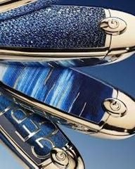 Case Guerlain Rouge G The Double Mirror Jewel # Bleu Astral - 6A02