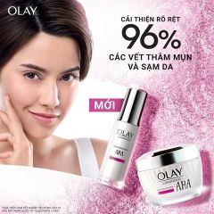 Tinh Chất Olay Luminous serum Niacinamide+AHA Sáng Da, Mờ Thâm Mụn 30ml