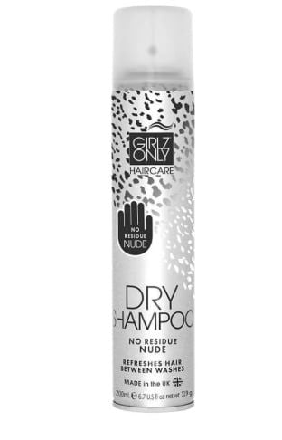 F. dầu gội khô Girlz Only dry shampoo 200ml #no residue nude