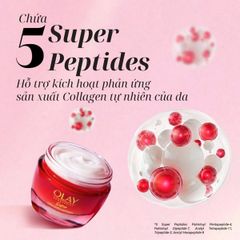 Kem dưỡng Olay Ultra Firming Collagen Peptides Giúp Da Săn Chắc Và Mịn Màng 50g