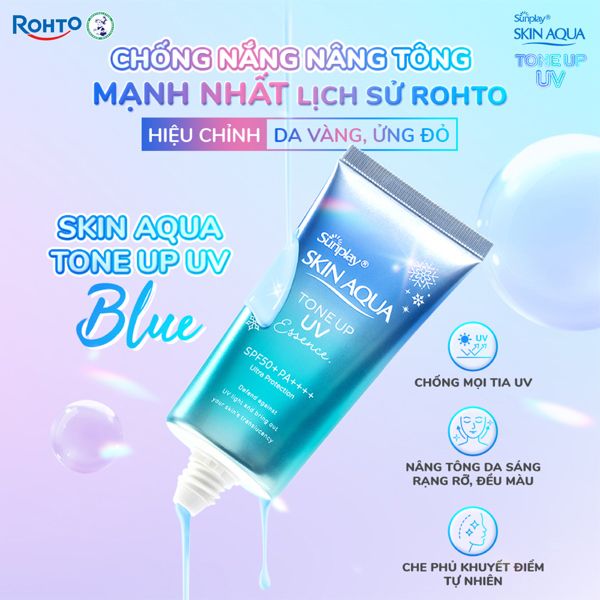 Tinh Chất Chống Nắng Sunplay Nâng Tông Skin Aqua Tone Up UV Essence 50g