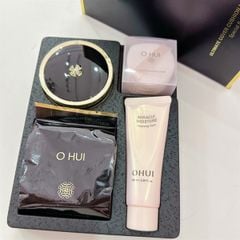 [bản giới hạn ] Phấn nước OHUI ultimate cover mesh cushion kèm lõi refill + 5mút + sữa rửa mặt