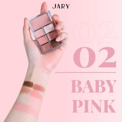 Bảng phấn mắt má 7ô JARY new vision cheeks eyeshadow pallete #03-juliet peach