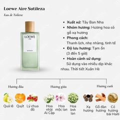 Nước Hoa Nữ Loewe Aire Sutileza EDT 100ml