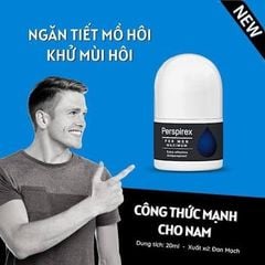 Lăn khử mùi cho nam Perspirex for men maximum 20ml