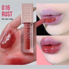 Son tint bóng Maybelline lifter gloss #016
