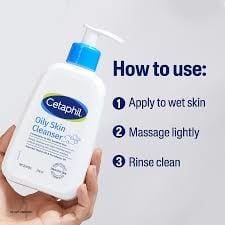 Sữa rửa mặt Cetaphil Oily Skin Cleanser dành cho da dầu #118ml