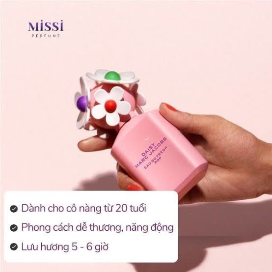 Nước Hoa Nữ Marc Jacobs Daisy Eau So Fresh Pop EDT 75ml