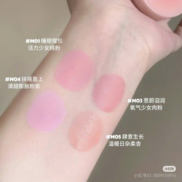 Má Hồng Dạng Kem Mooekiss Air Cushion Blush Matte #M05