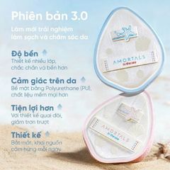 Bọt rửa mặt amortals in the sea 2PCS