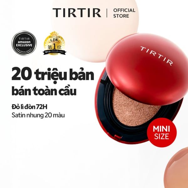 TIR TIR Phan nuoc MASK FIT RED CUSHION 21C COOL IVORY 4.5g