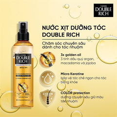 Xịt Dưỡng Tóc Double Rich chuyên sâu dành cho tóc nhuộm