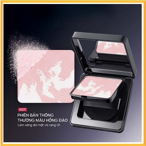 Phấn Phủ Dạng Nén Vỏ Đen Màu hồng Carslan Black Magnetic Soft Mist Powder 8g
