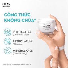Kem Dưỡng Ẩm Olay Luminous Ban Đêm Dưỡng Sáng Da 50G