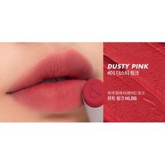 Son thỏi Romand New Zero Matte #1hồng lamh mlbb