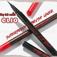 Bút Kẻ Mắt Nước CLIO SUPERPROOF PEN LINER KILL #nâu