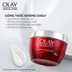 Kem Dưỡng Olay Ngừa Lão Hóa Ban Ngày Regenerist Micro-Sculpting Cream 50g