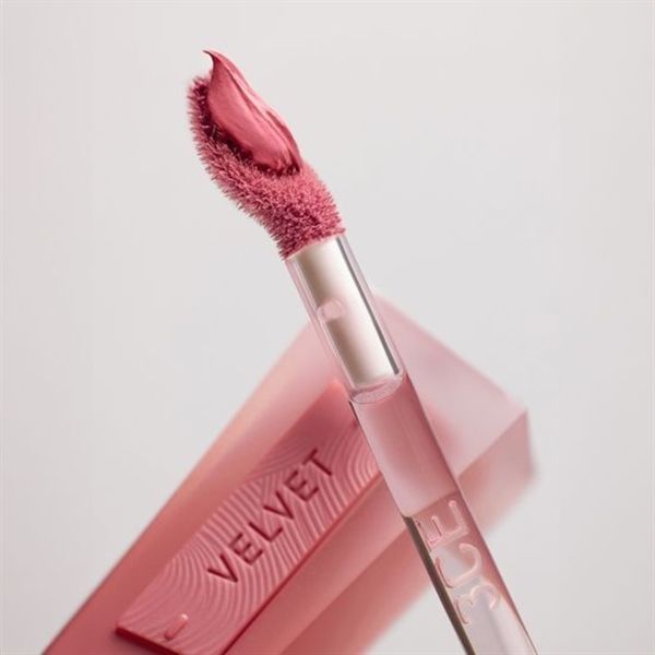 Son 3CE stylenanda velvet lip tint plush #21 heated