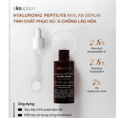 Tinh Chất Ekseption Hyaluronic Peptides Mixlab Serum chống lão hoá 75ml