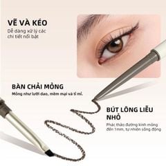 Ukiss bút gel kẻ mắt lâu trôi *01