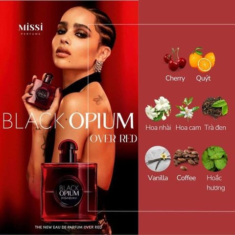 25%OFFNước Hoa Nữ Yves Saint Laurent YSL Black Opium Over Red EDP 90ml