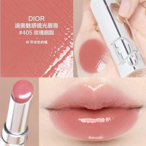 ( Vo kem loi ) Son cao cấp Dior addict glass lipstick #405