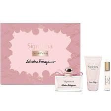 Gift set Salvatore Ferragamo Signorina EDP 3pcs ( EDP 100ml & EDP 10ml & Lotion Dưỡng Da 50 ml )