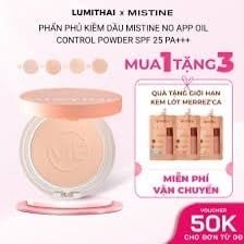 Phấn phủ Mistine No APP Oil Control Powder N2