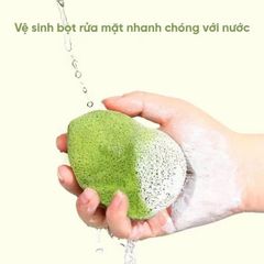 Bông Rửa Mặt Bọt Biển Amortals Wash To Smile Face Washing Pluff 1cái