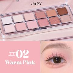 Bảng phấn mắt 12ô JARY dream start eyeshadow pallete #02-WARM PINL
