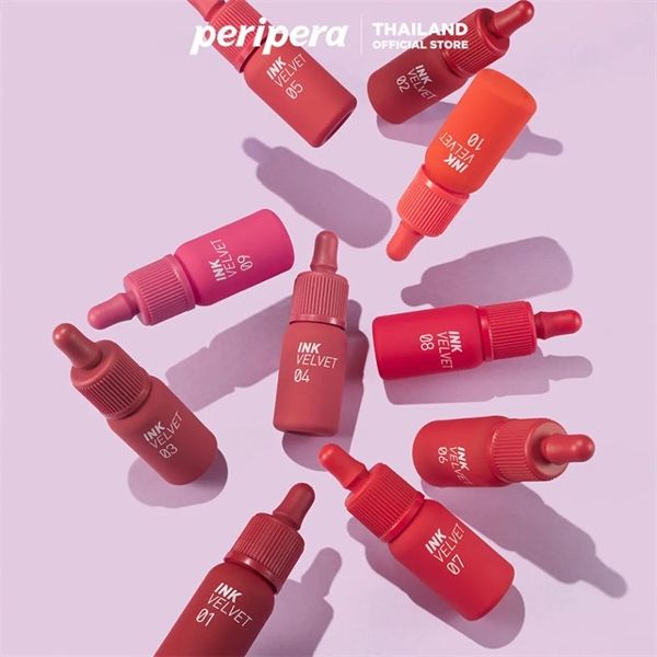 Son kem lì INK velvet lip tint #02 celeb deep rose