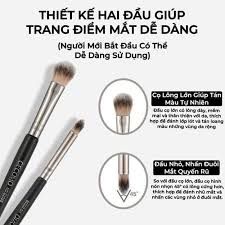 Cọ tán phấn mắt 2 đầu GECOMO makeup brush #G1038