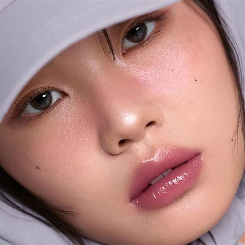 Son Kem 3CE Gummy Oil Tint #06 Mauve Jelly Màu Hồng Tím