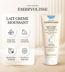 SỮA RỬA MẶT EMBRYOLISSE LÀM SẠCH SÂU, CHỐNG OXY HÓA 200ML