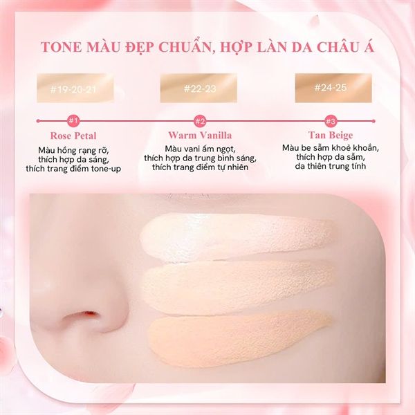 Phấn Nước Aperire Day Dream Cover Cushion SPF50+ PA++++ #01