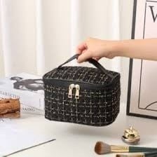 Túi Đựng Mỹ Phẩm Đa Năng #Đen