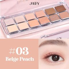 Bảng phấn mắt 12ô JARY dream start eyeshadow pallete #03-BEIGE PEACH