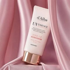 Kem Chống Nắng Nâng Tone d'Alba Waterfull TONE UP PINK Correcting Sun Cream SPF50+ PA++++