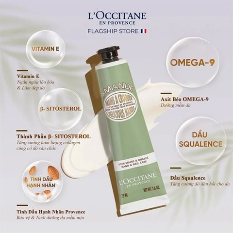 Kem Dưỡng Da Tay L'Occitane Hạnh Nhân 150ml