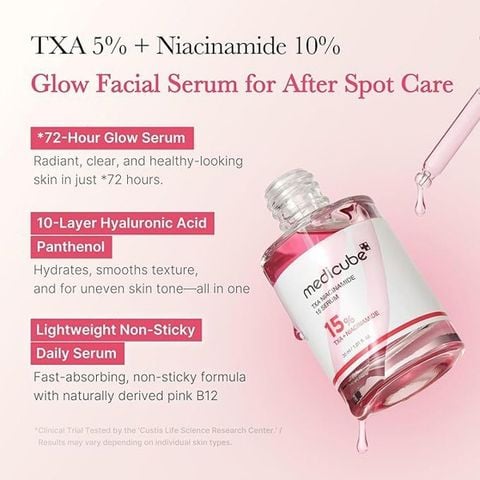 Tinh Chất Medicube TXA Niacinamide 15% Serum giảm dầu ,sáng da 30ml