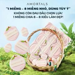 Bộ 8 Bông Mút Trang Điểm Tự Xé Amortals Puff-Hydro Edition