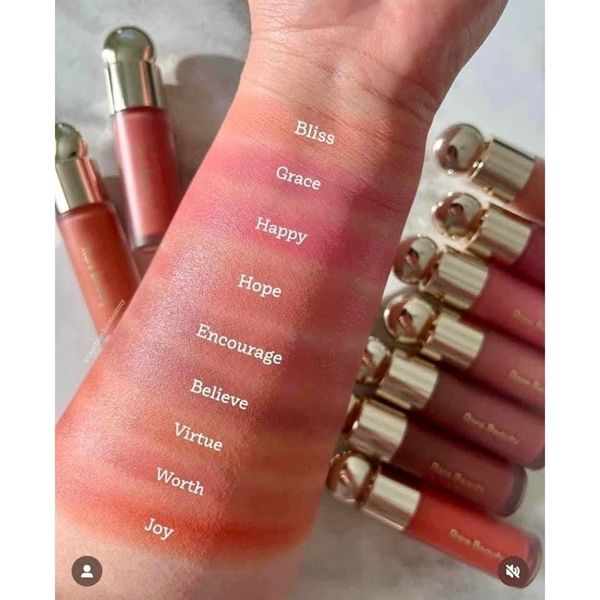 (Mini) Phấn Má Dạng Kem Rare Beauty Soft Pinch Liquid Blush 3.2g #virtue